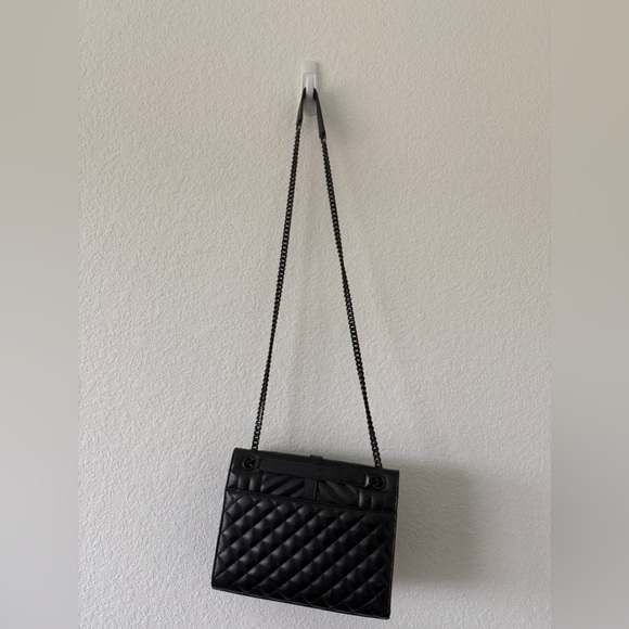 Envelope Triquilt Medium YSL Shoulder Bag in Grained Leather - Picture 5 of 14